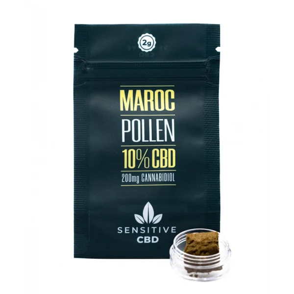 SENSITIVE CBD hash Marroc polen 10% 2g